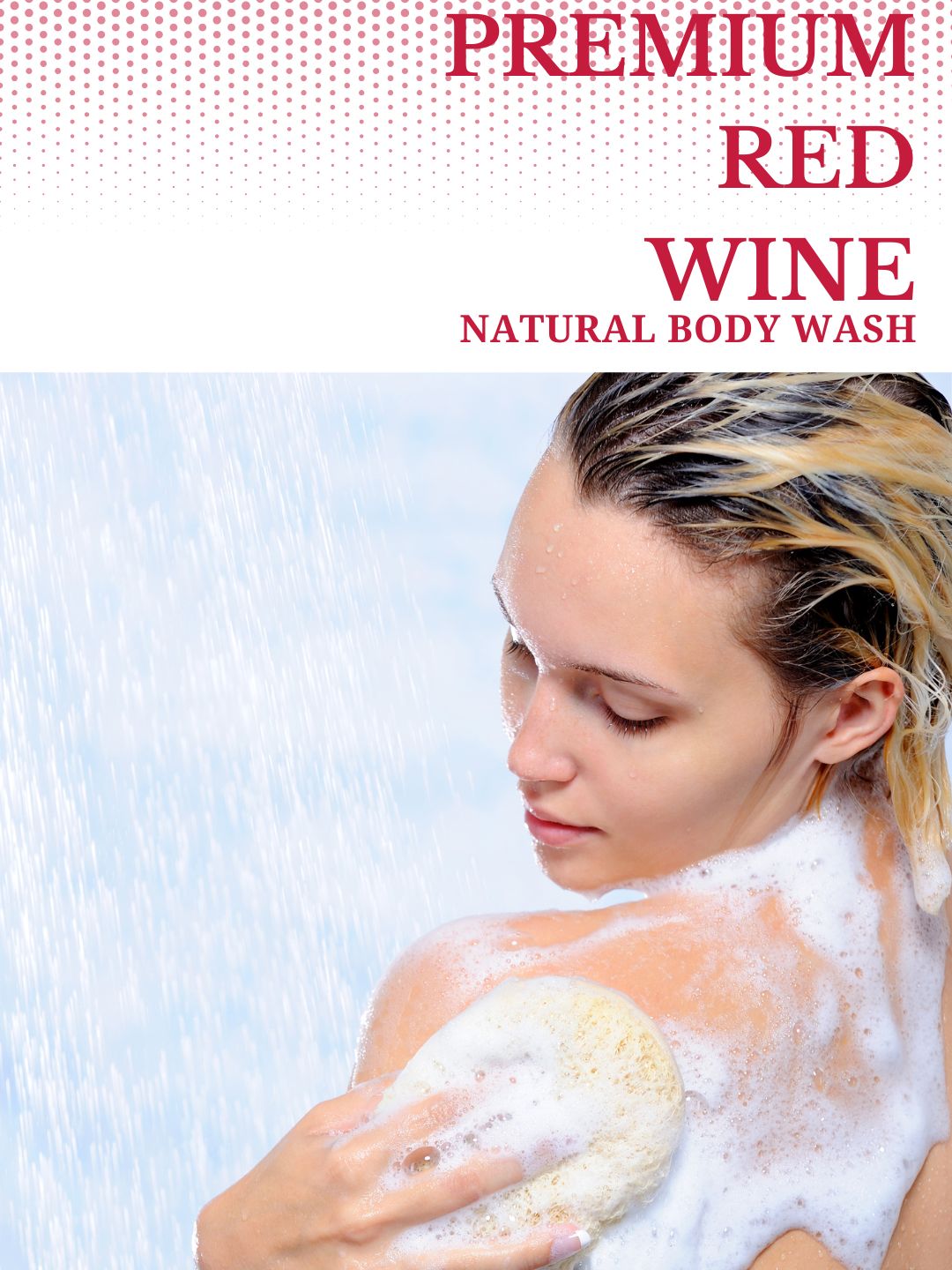 Red Wine Body Wash | Skin Brightening, Anti-Aging & Tanning Removal – 250ml