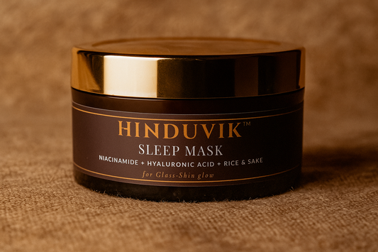 Rice & Sake Overnight Mask for Luminous Glass Skin | With Niacinamide, Pro Vitamin B5 & Hyaluronic Acid | 50ml